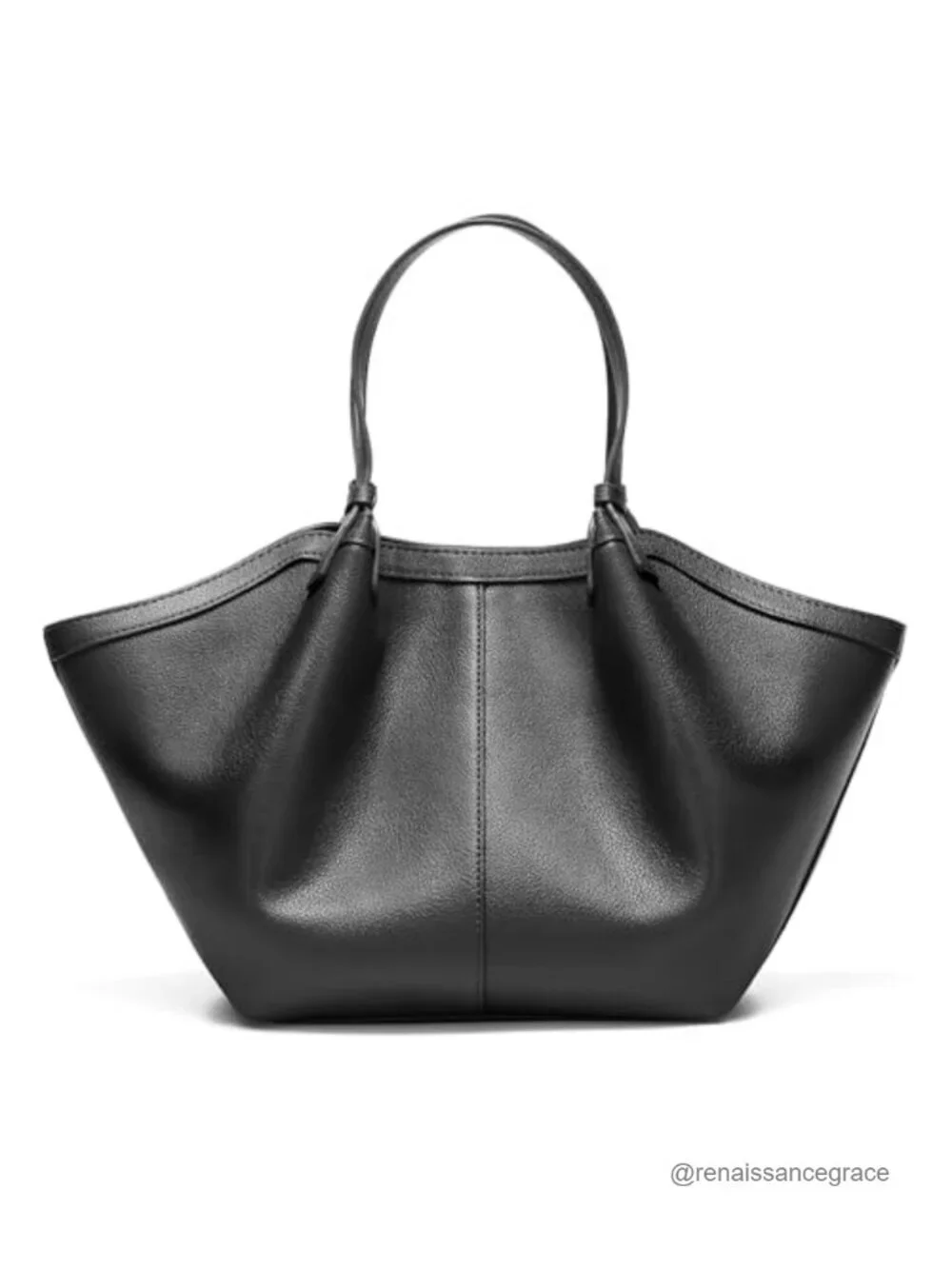 Faux Leather Top Handle Tote Bag with Adjustable Straps, Satchel for Work